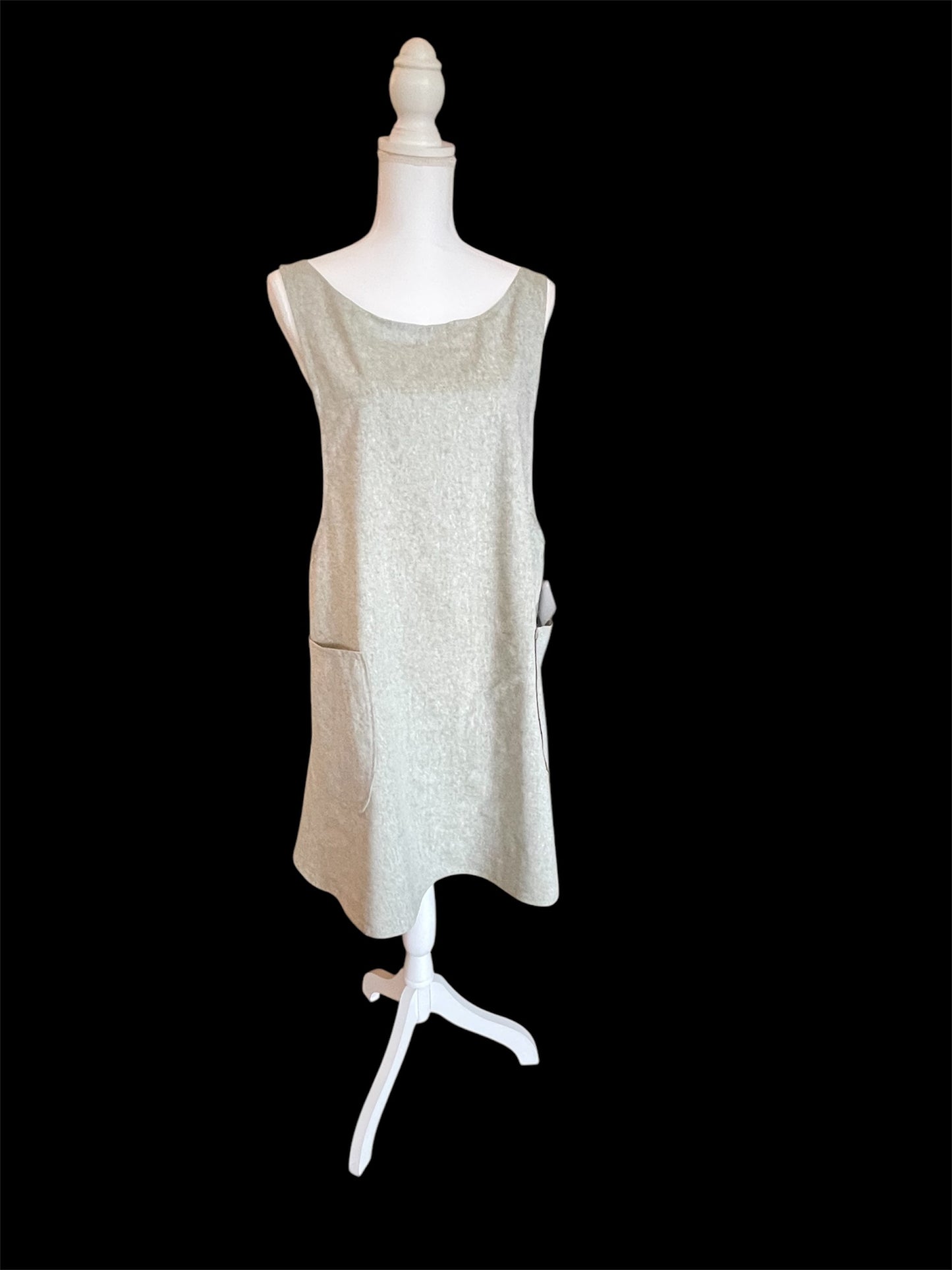 Linen ~ Cotton Cross Back Apron