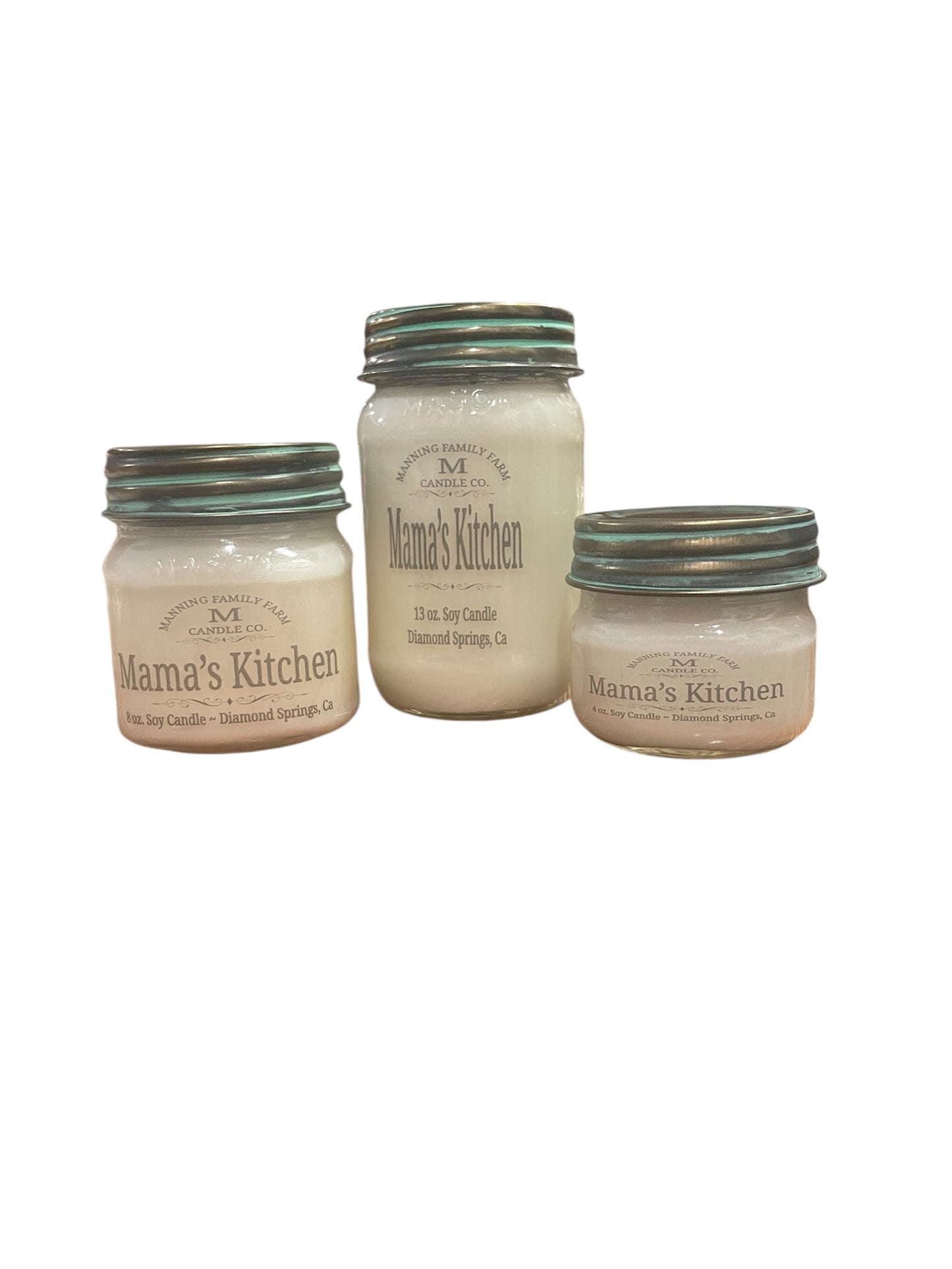 Mason Jar Mama's Kitchen Soy Candle