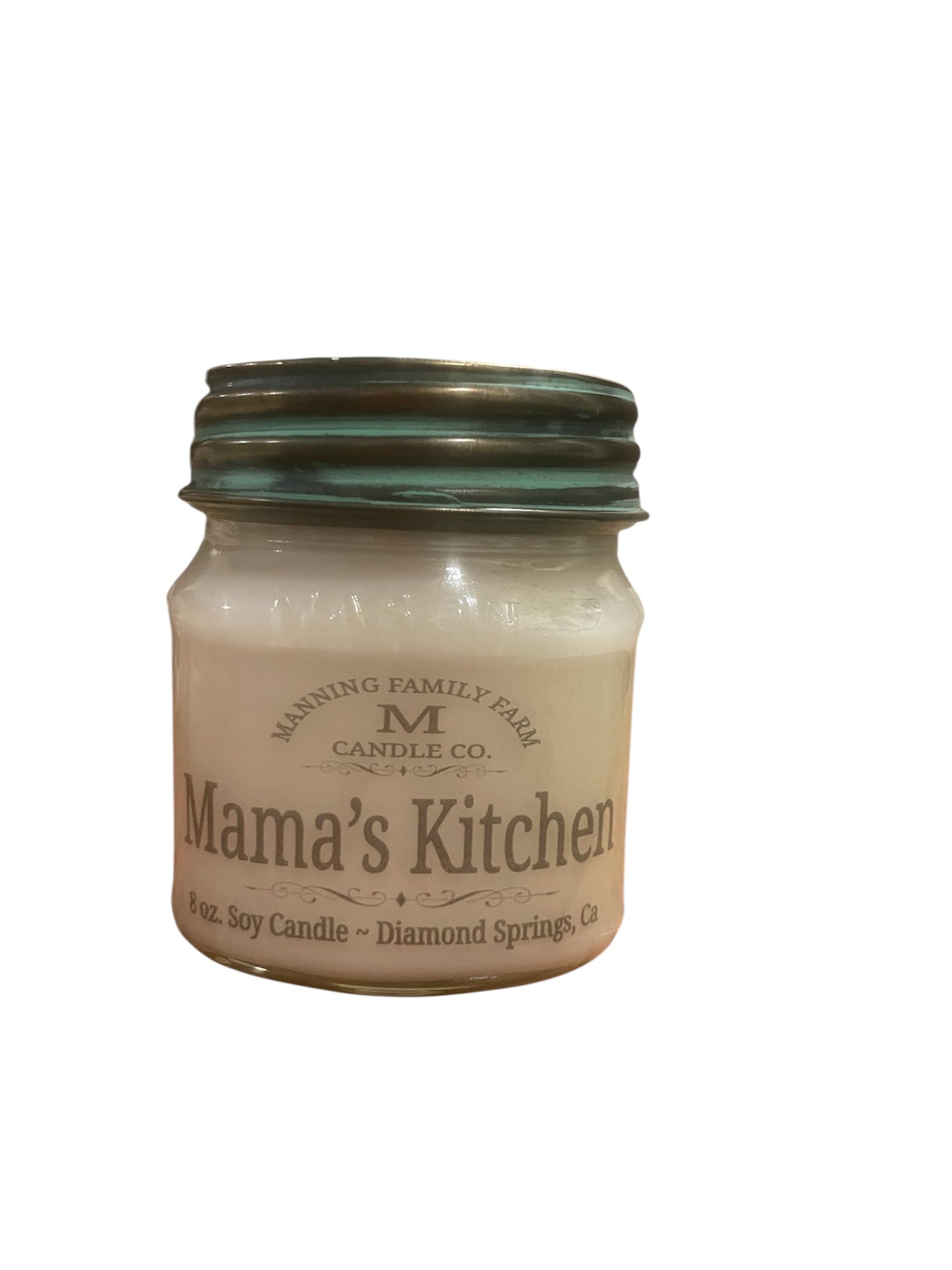 Mason Jar Mama's Kitchen Soy Candle
