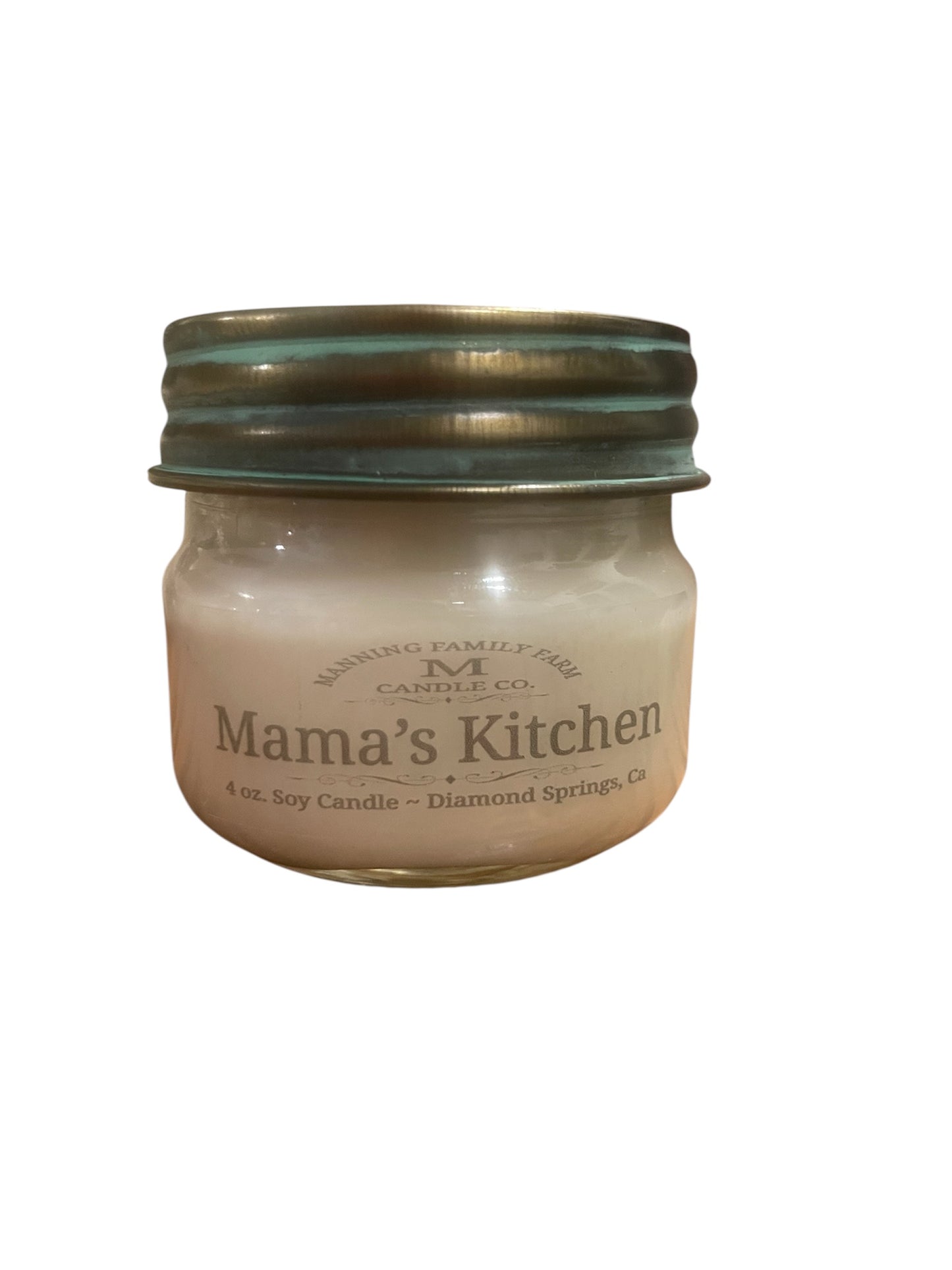 Mason Jar Mama's Kitchen Soy Candle