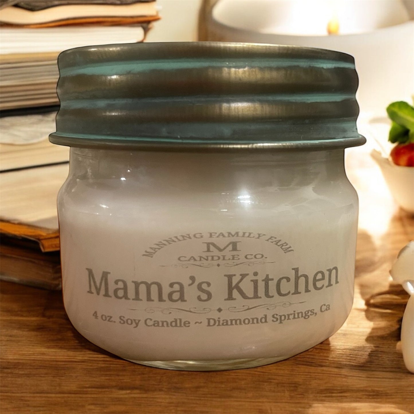 Mason Jar Mama's Kitchen Soy Candle