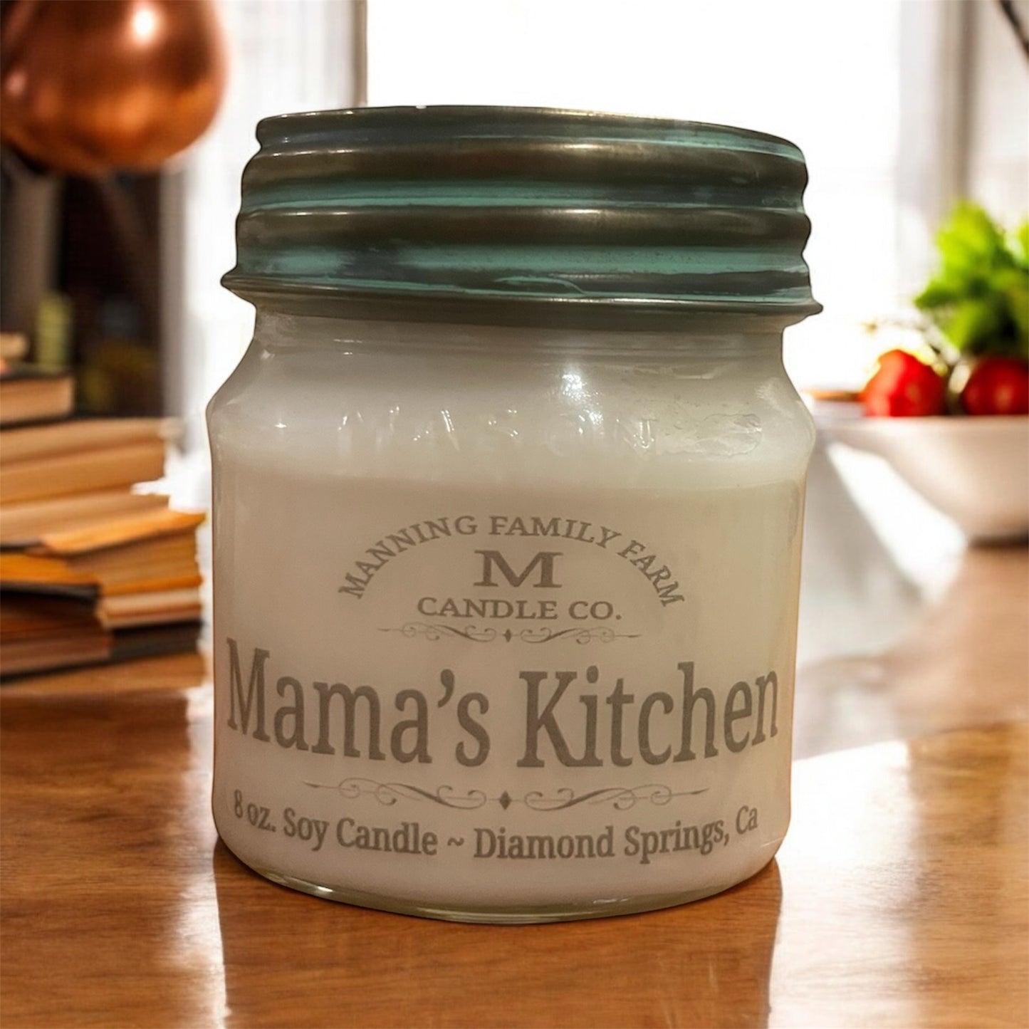 Mason Jar Mama's Kitchen Soy Candle