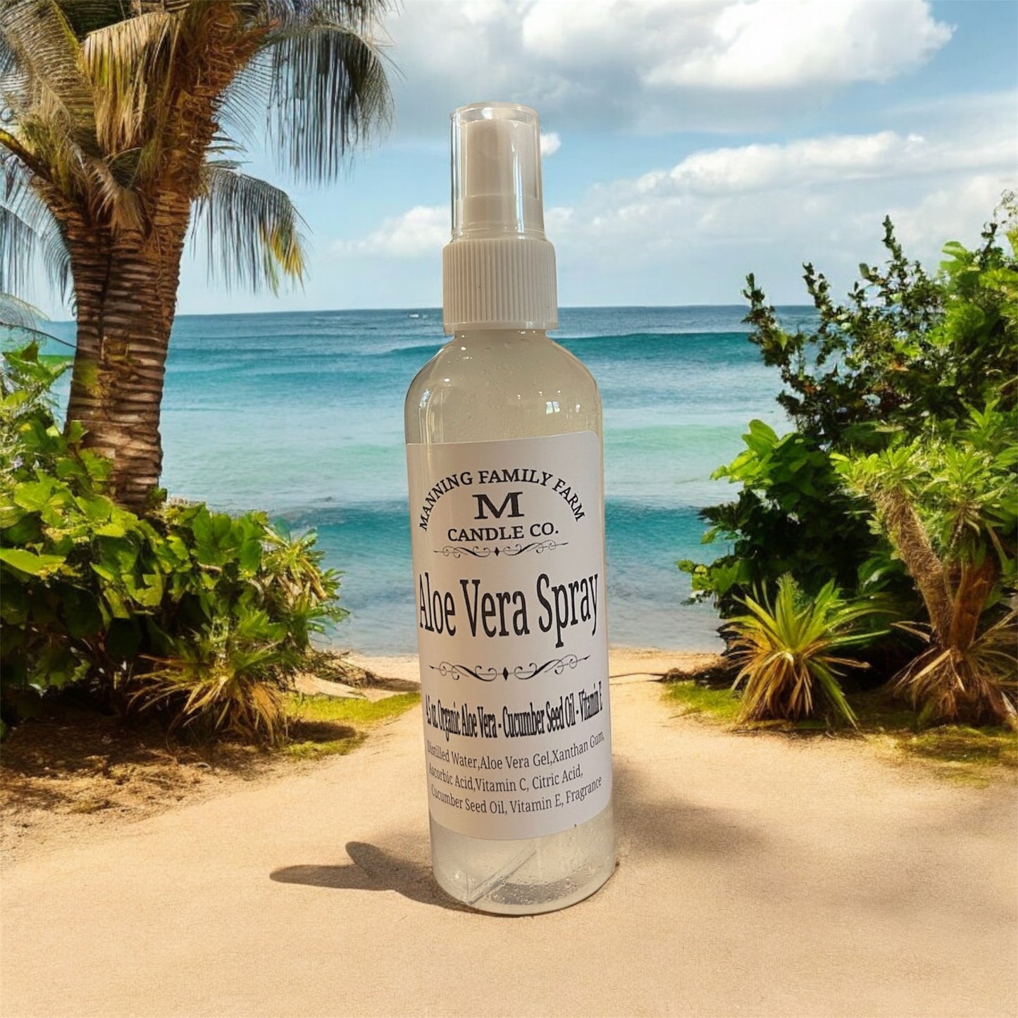 Moisturizing Aloe Vera Gel Spray - 4 oz. or 8 oz.
