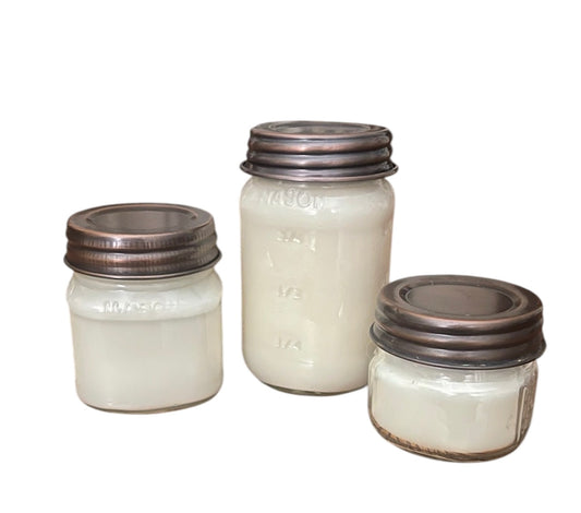 Mason Jar Soy Candle