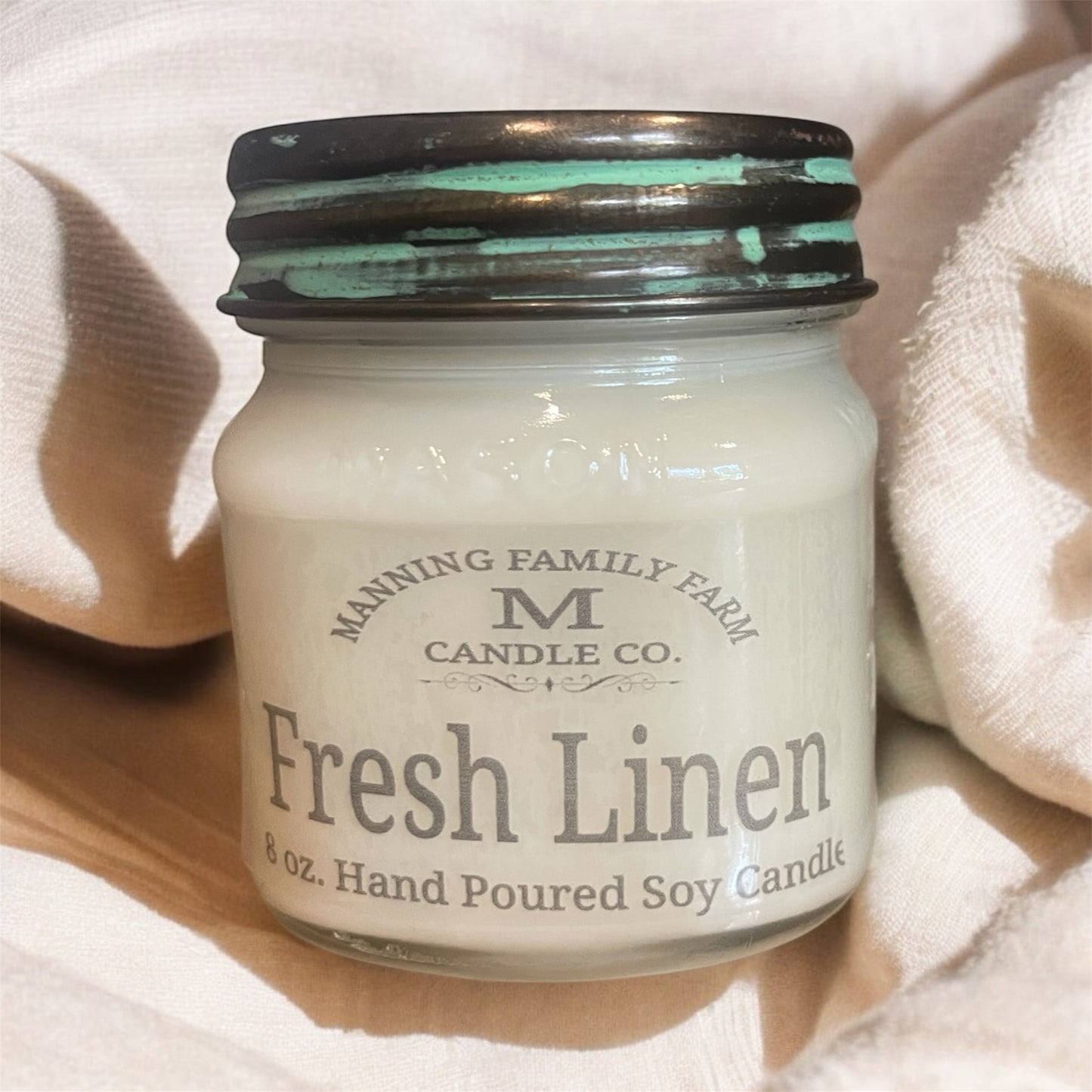 Mason Jar Fresh Laundry Day (type) Soy Candle
