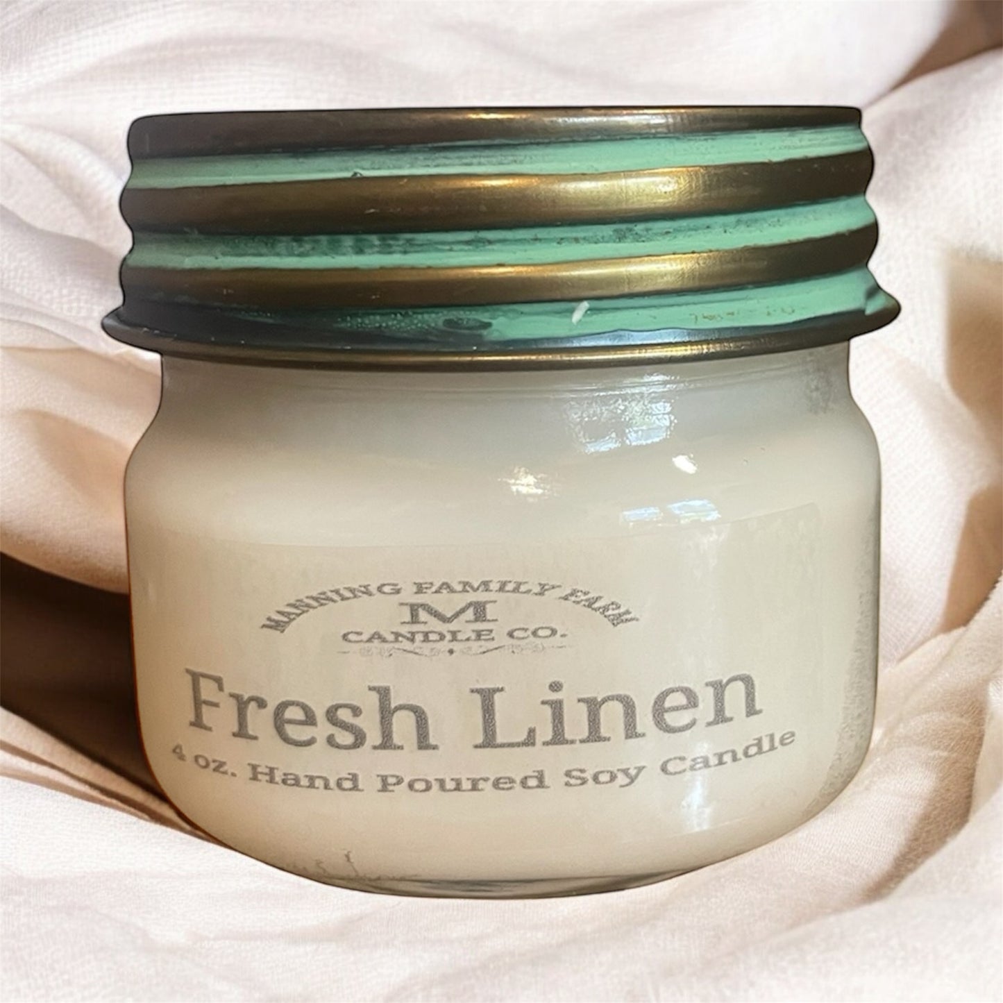 Mason Jar Fresh Laundry Day (type) Soy Candle