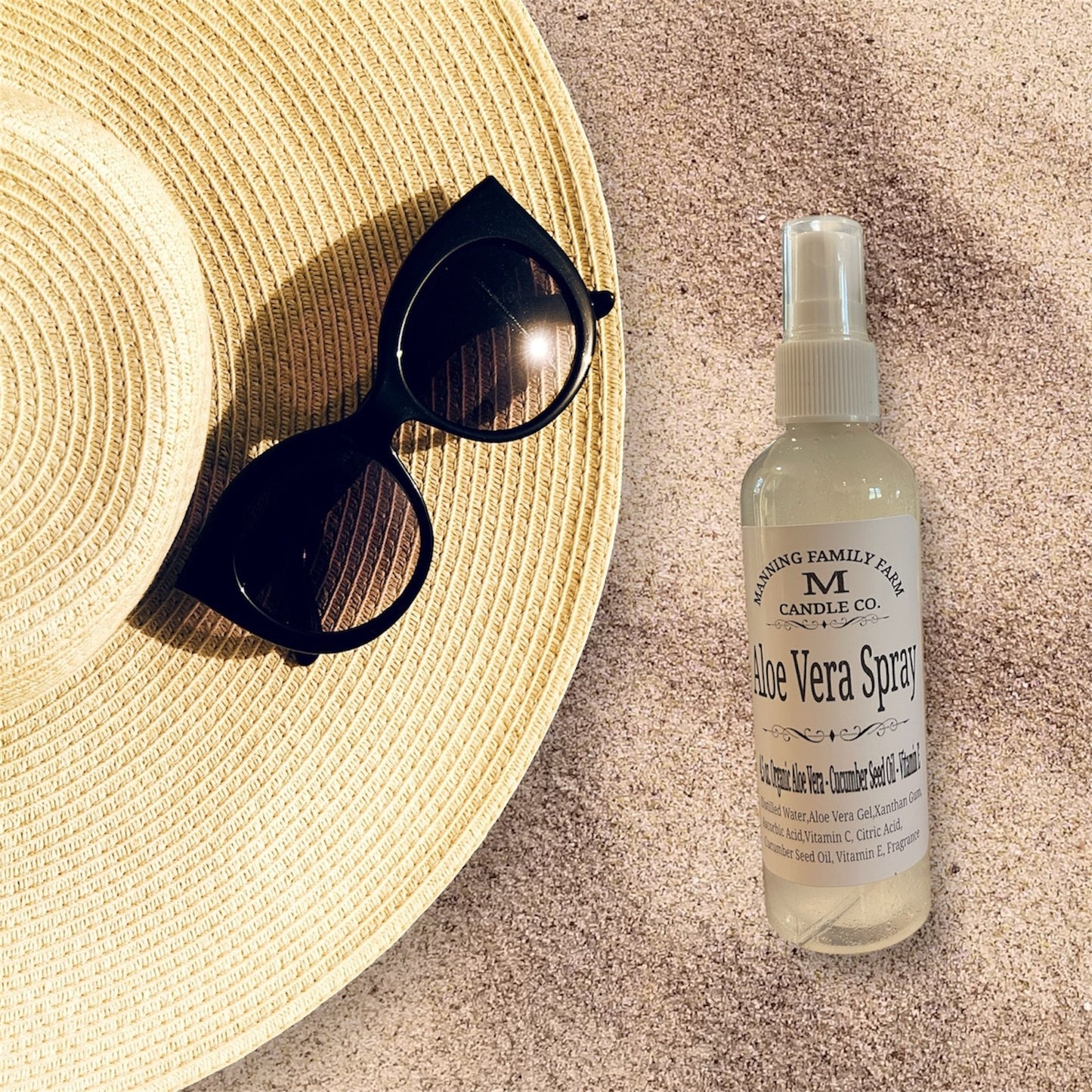 Moisturizing Aloe Vera Gel Spray - 4 oz. or 8 oz.