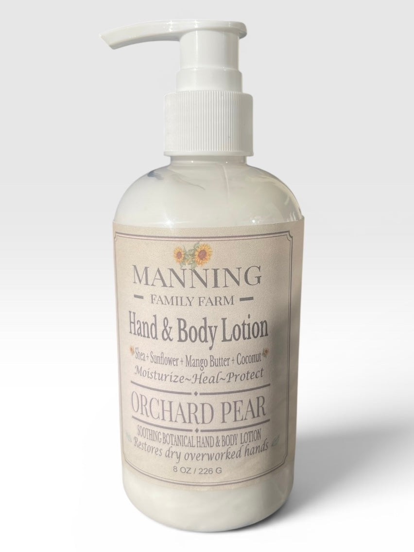 Natural Hand & Body Lotion Orchard Pear