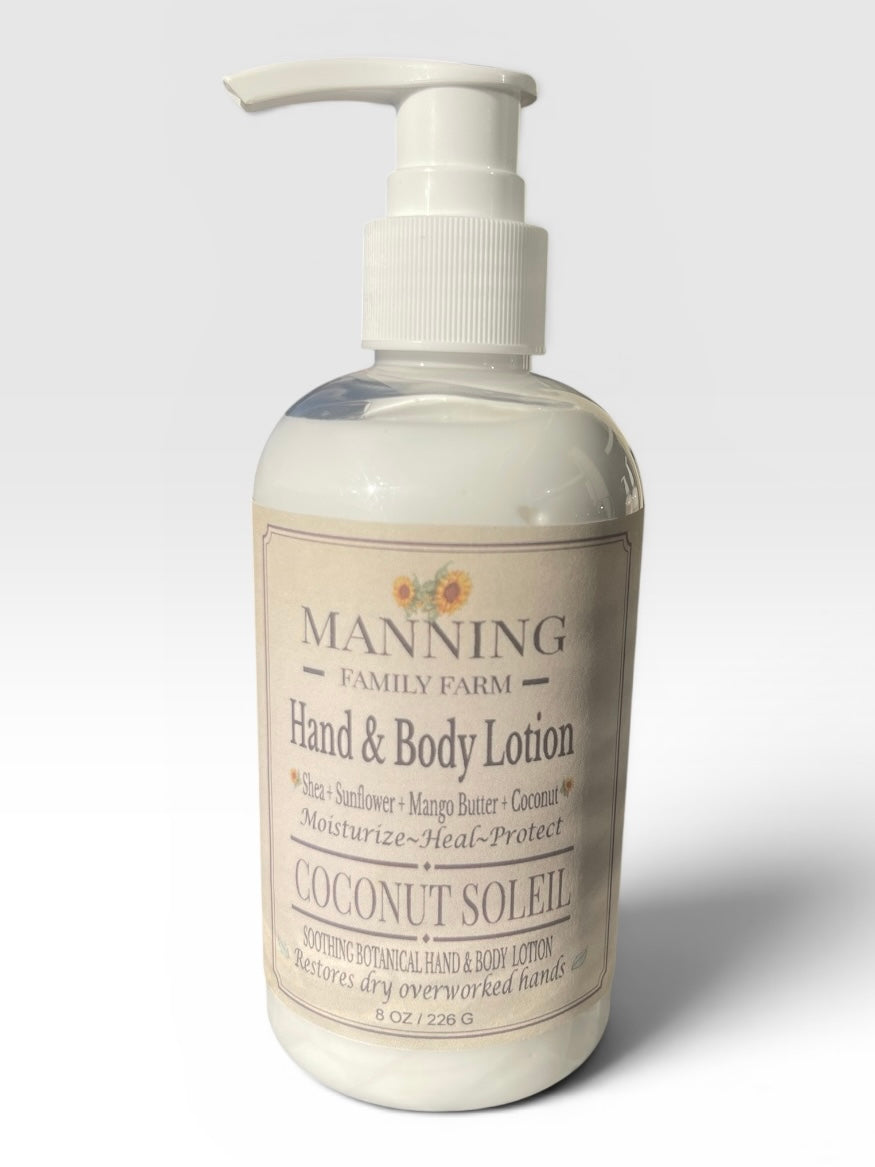 Natural Hand & Body Lotion Coconut Soleil