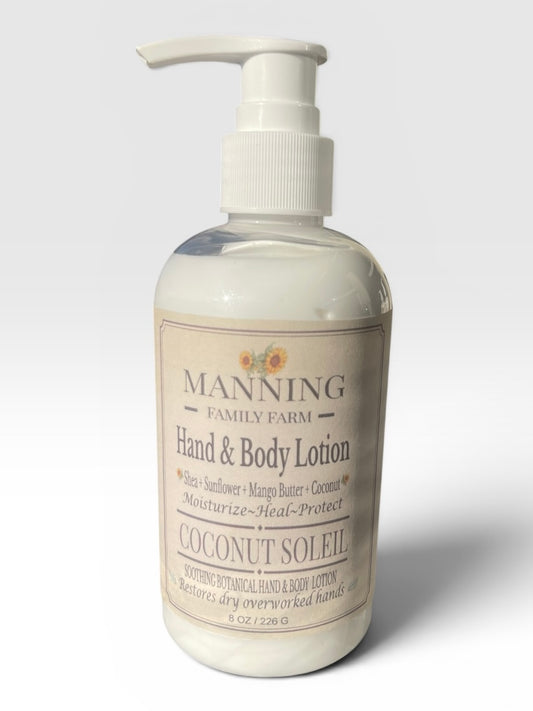 Natural Hand & Body Lotion Coconut Soleil